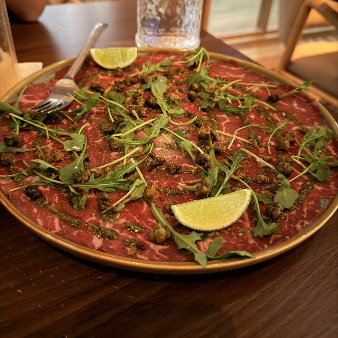 Carpaccio de Rib Eye