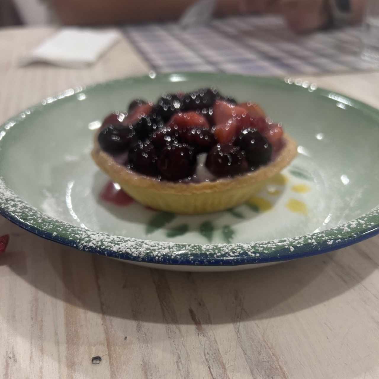Tartaleta de frutos rojos