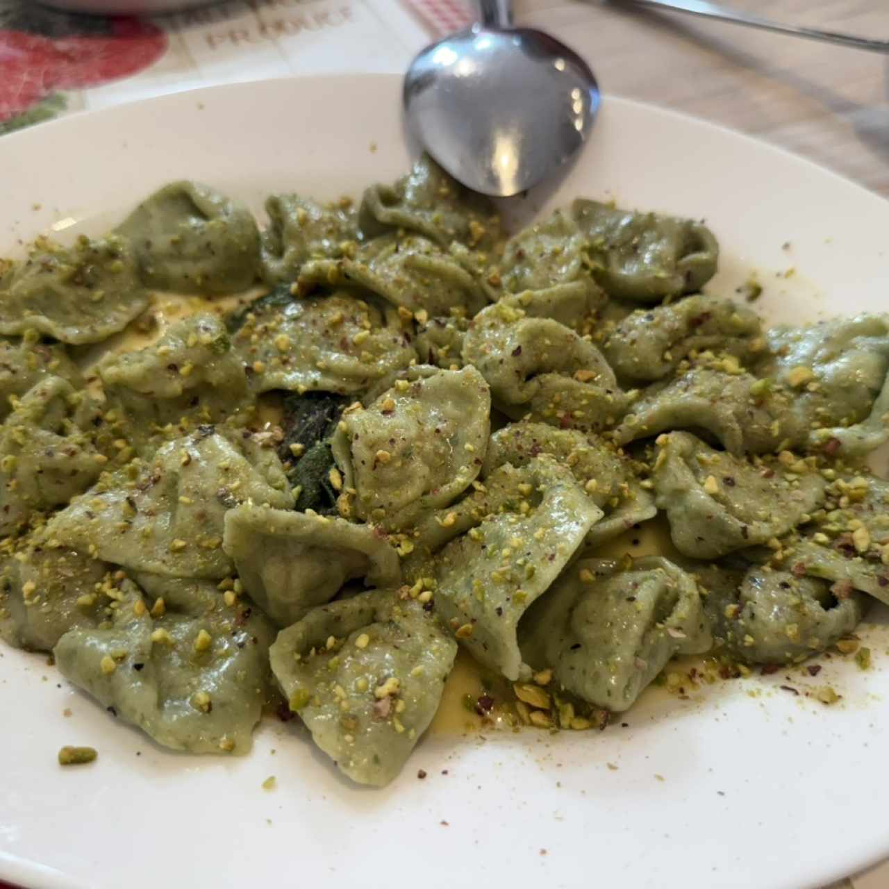 Rellenos de mortadella y pistacchio 👌🏾
