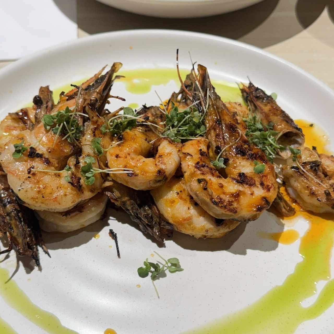 Langostinos a las Brasas