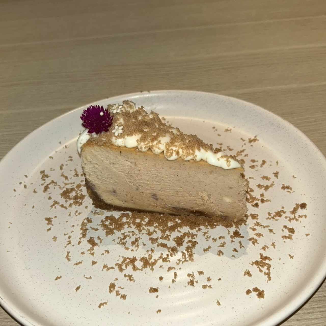 Cheesecake de cinnamon roll