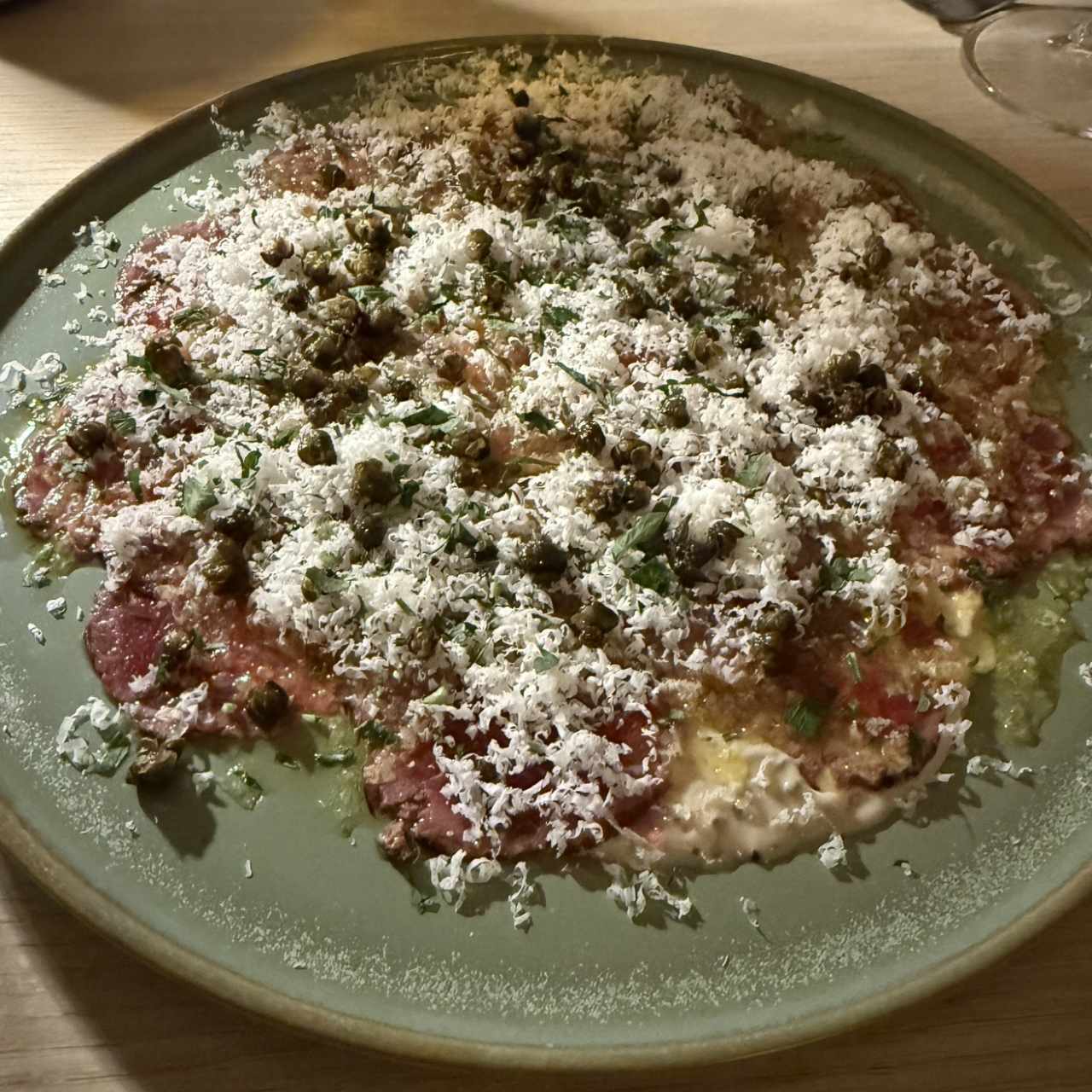 Entradas - Carpaccio de Res