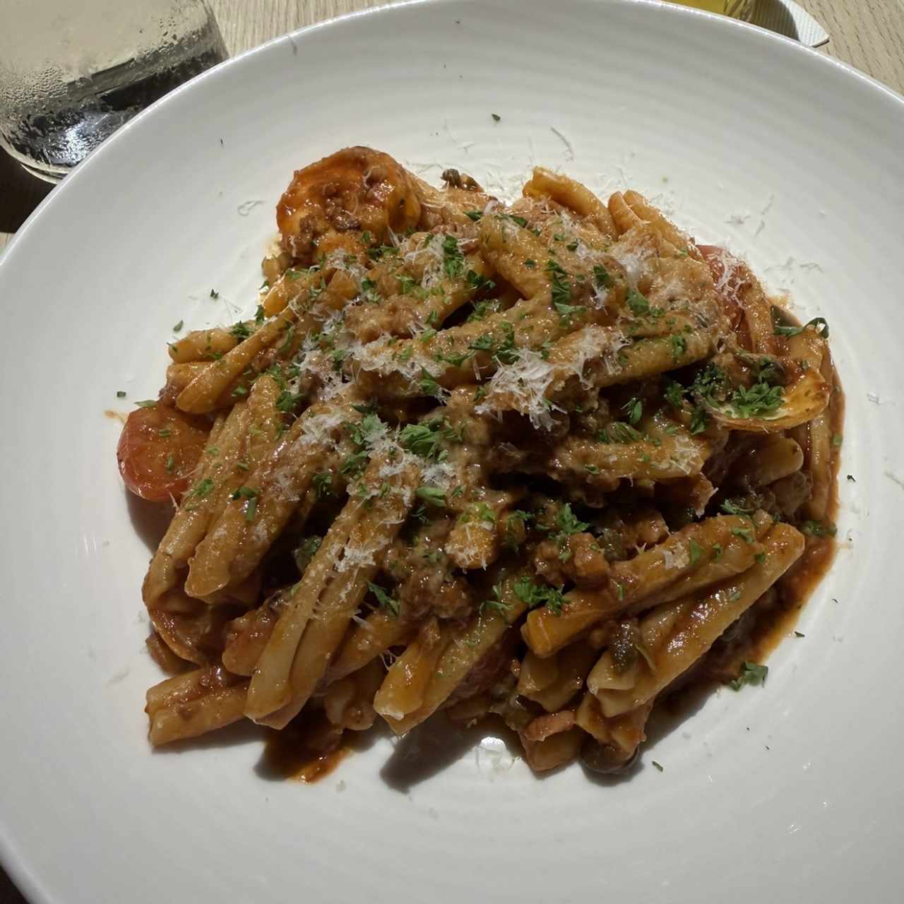 Platos Fuertes - Pasta Mediterránea