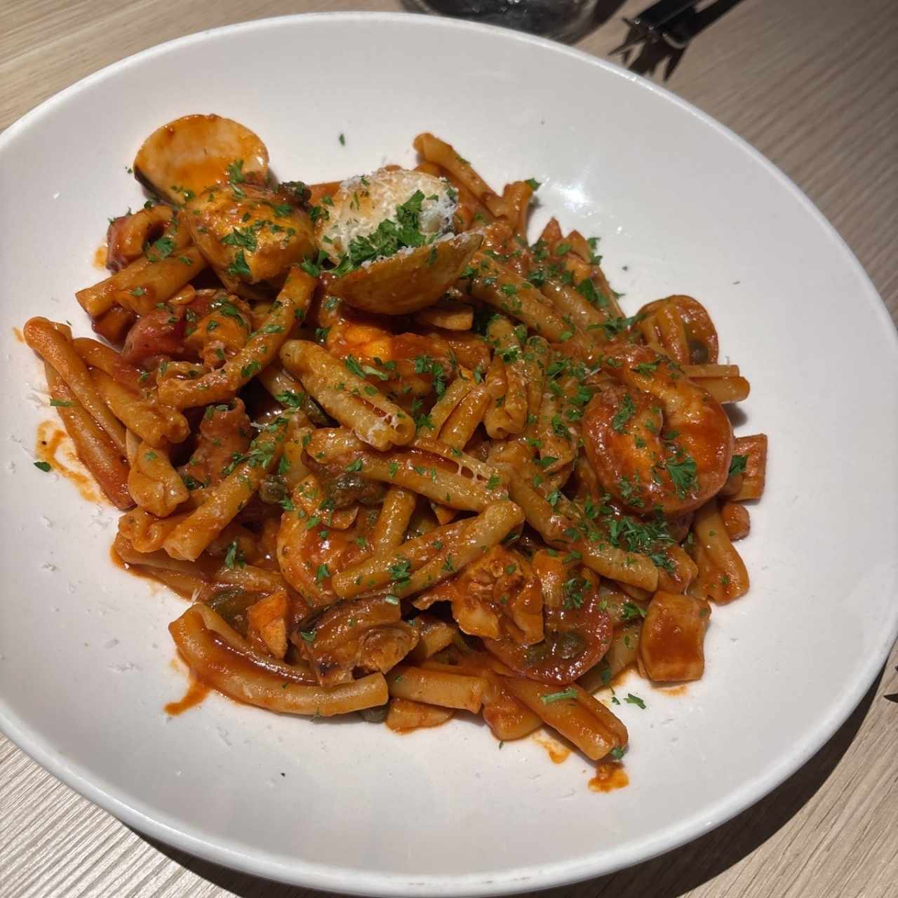 Platos Fuertes - Pasta Mediterránea