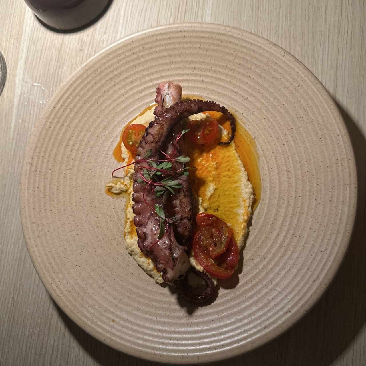 Entradas - Pulpo y Tomate