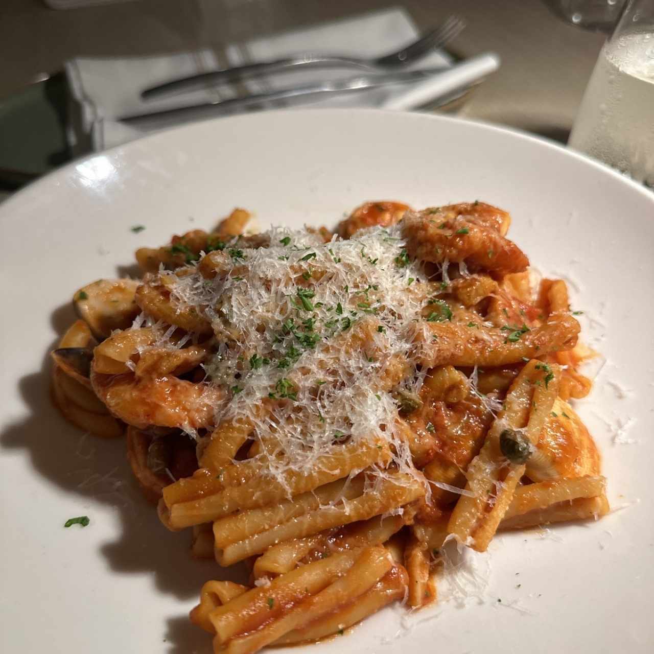 Platos Fuertes - Pasta Mediterránea
