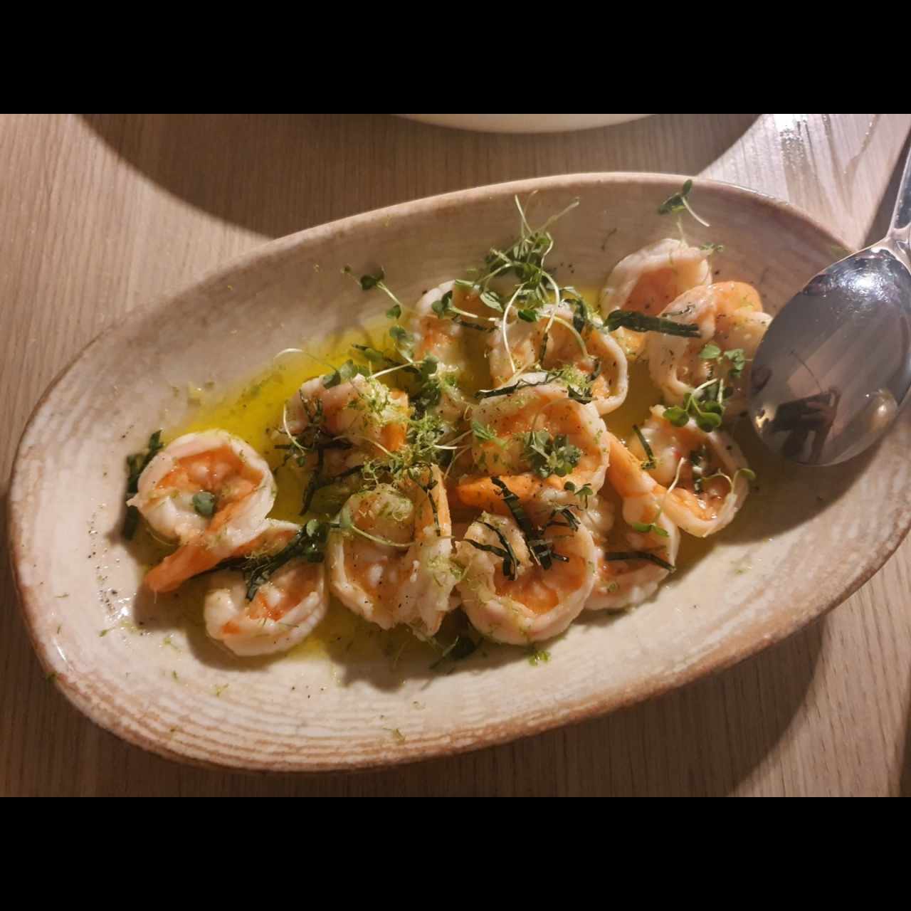 Entradas - Camarones Al Olivo