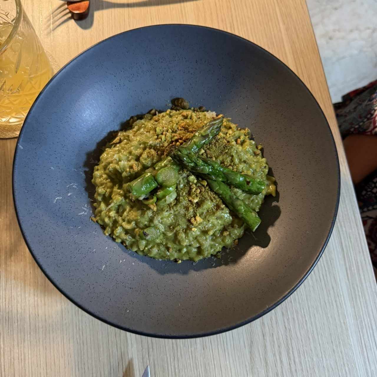 Risoto de pistacho