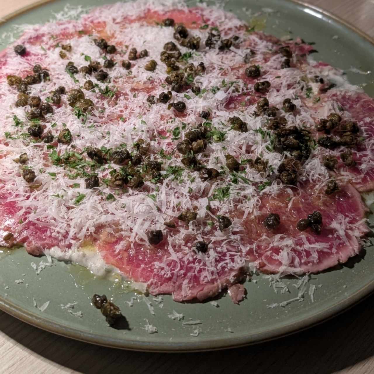 Entradas - Carpaccio de Res