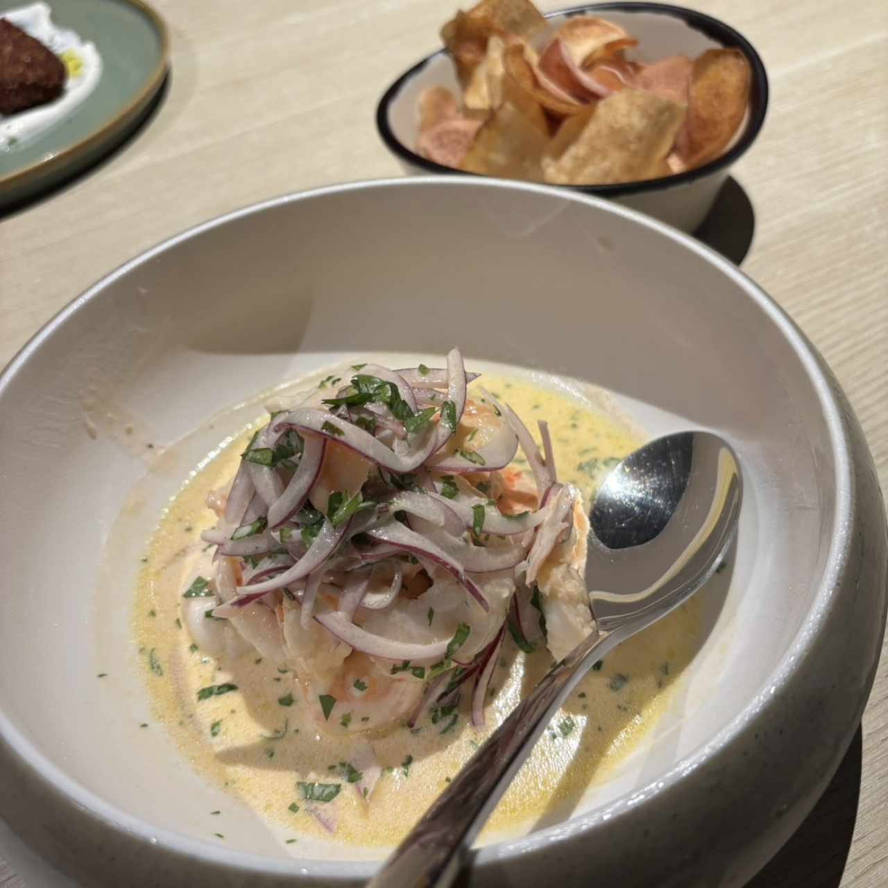 Ceviche de camarones