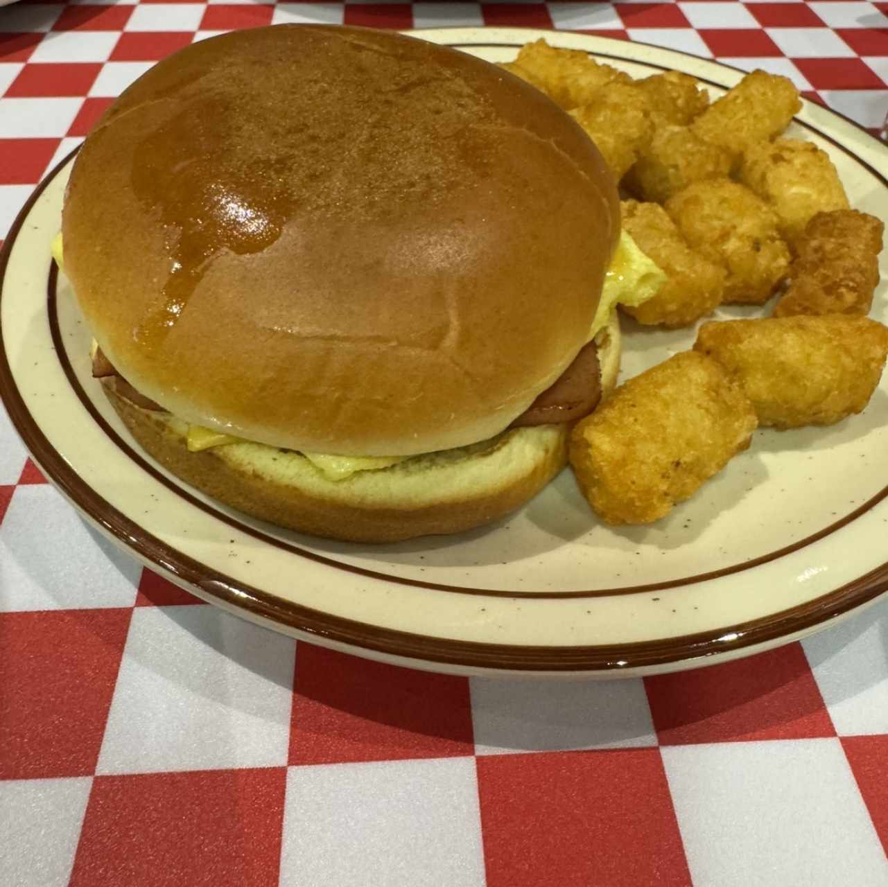 Ham Egg And Cheese