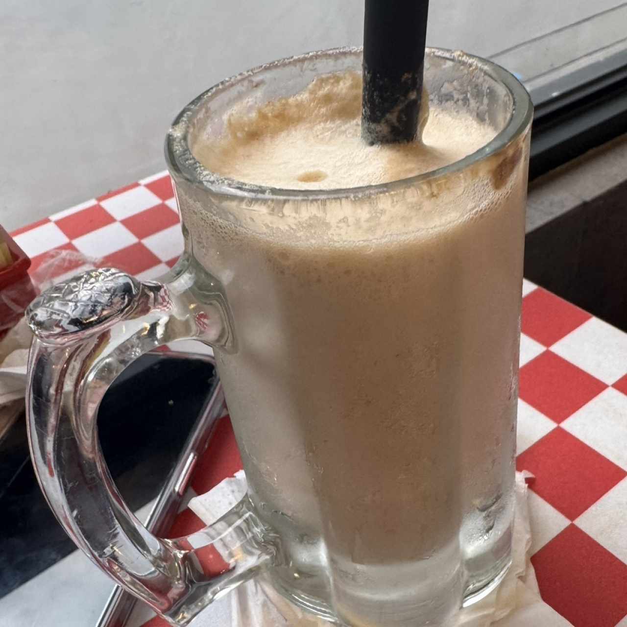 Soda float coca cola