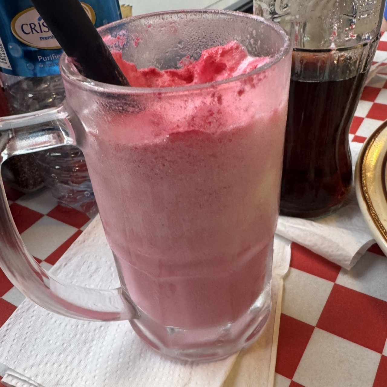 Soda float fresa