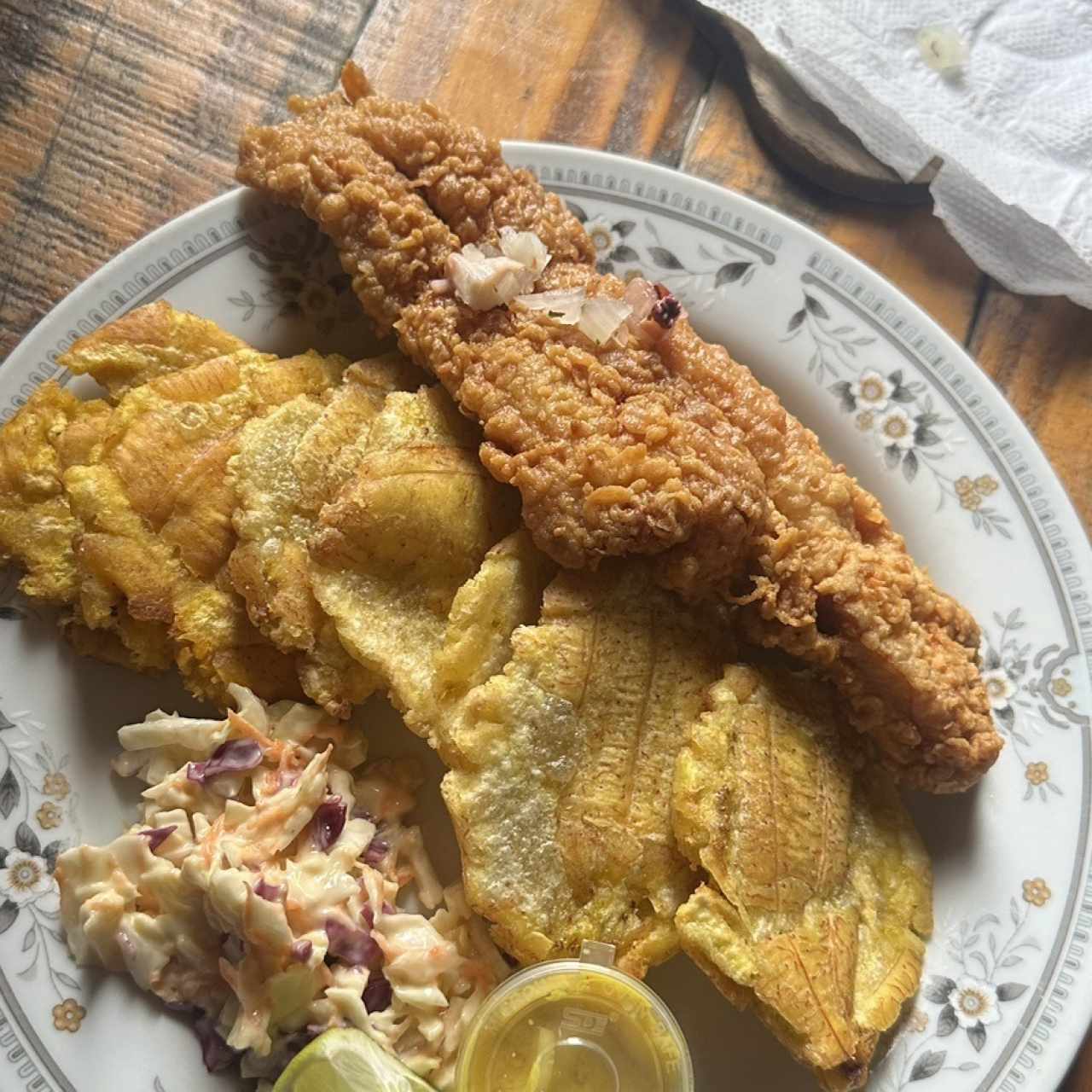 Plato Fuerte - Filete con Patacones