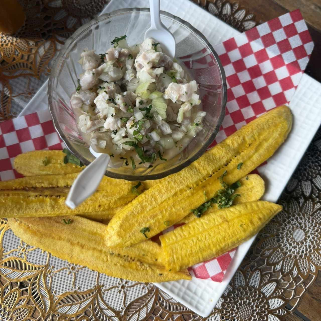 Entradas - Ceviche de pescado