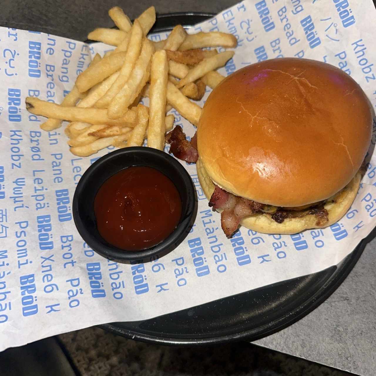 Bacon cheddar melt