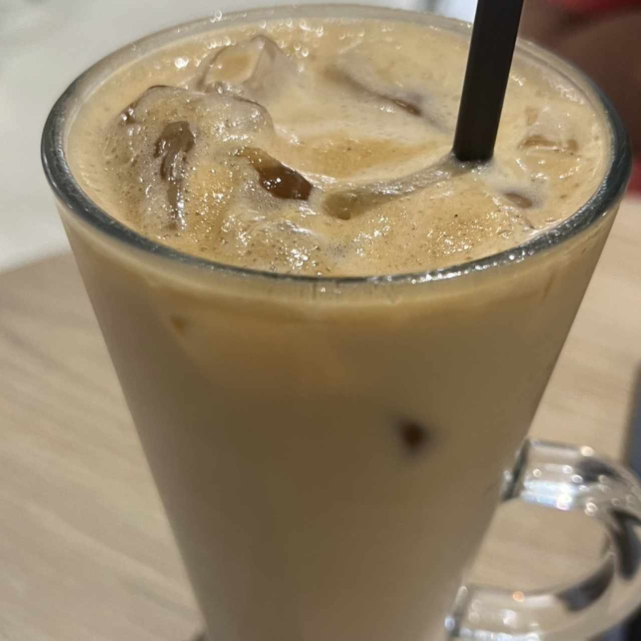 Iced latte vanilla