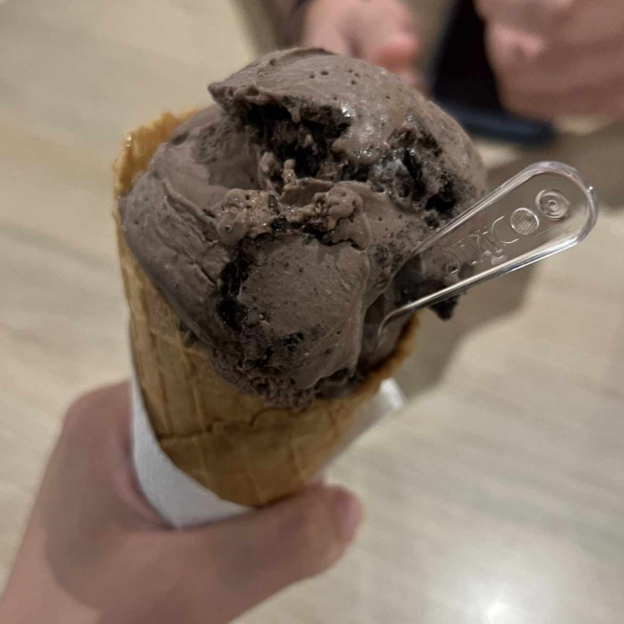 Helado galleta