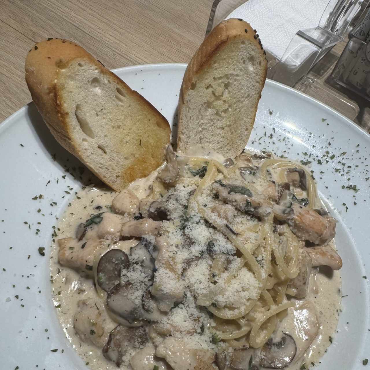 Spaguetti charlies cream 