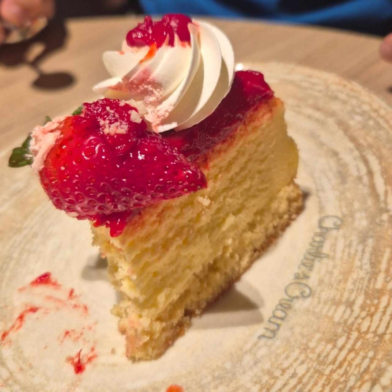 cheesecake de fresa