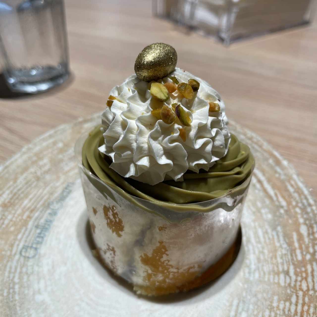 Brazo gitano pistacho
