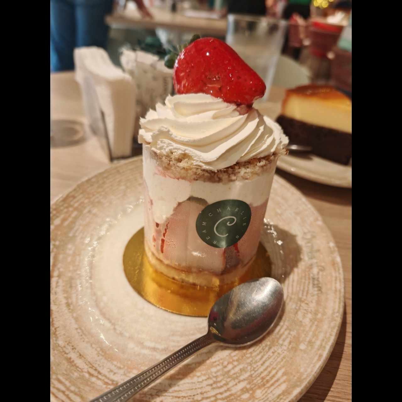Postres - Fresas con crema