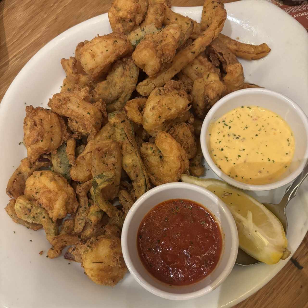 Appetizers - Shrimp Fritto Misto