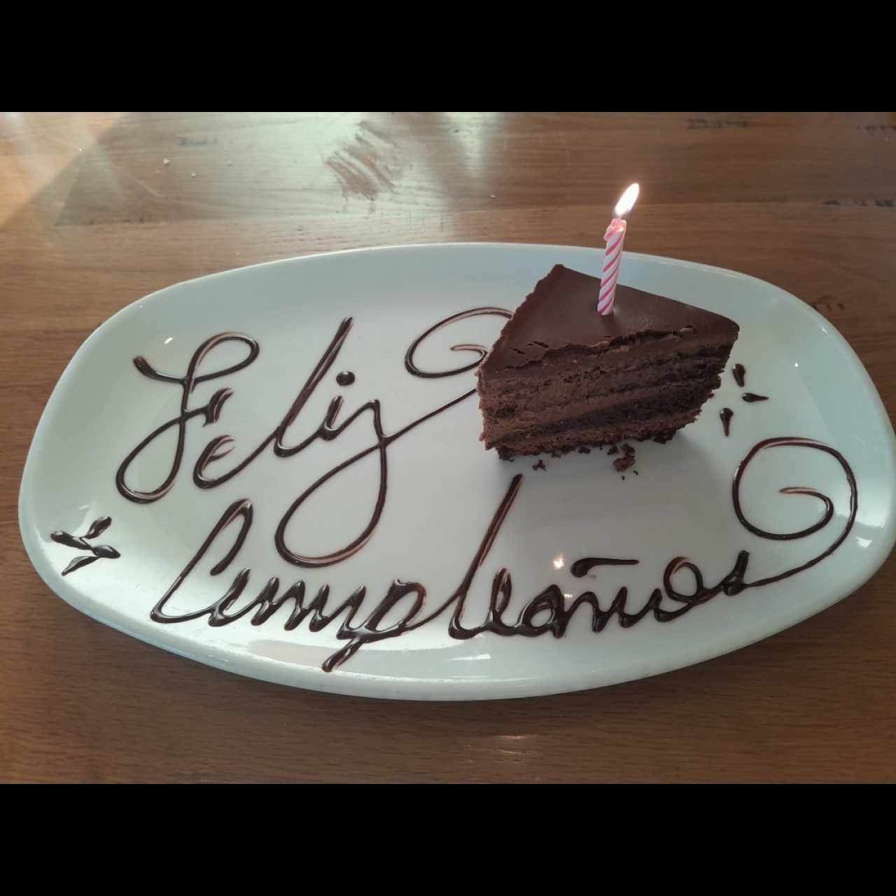 Black Tie Mousse Cake