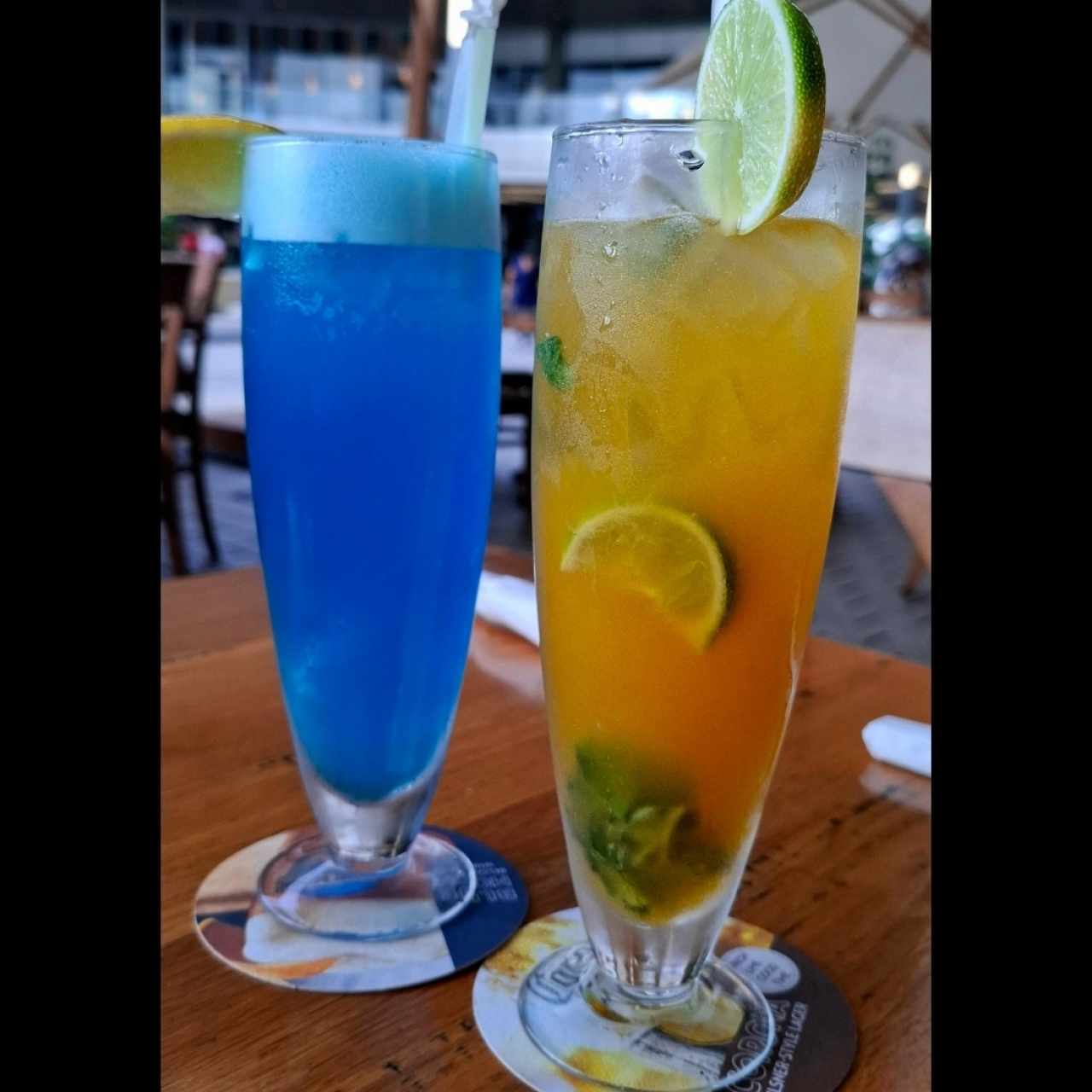 Burger Malibu y Mojito
