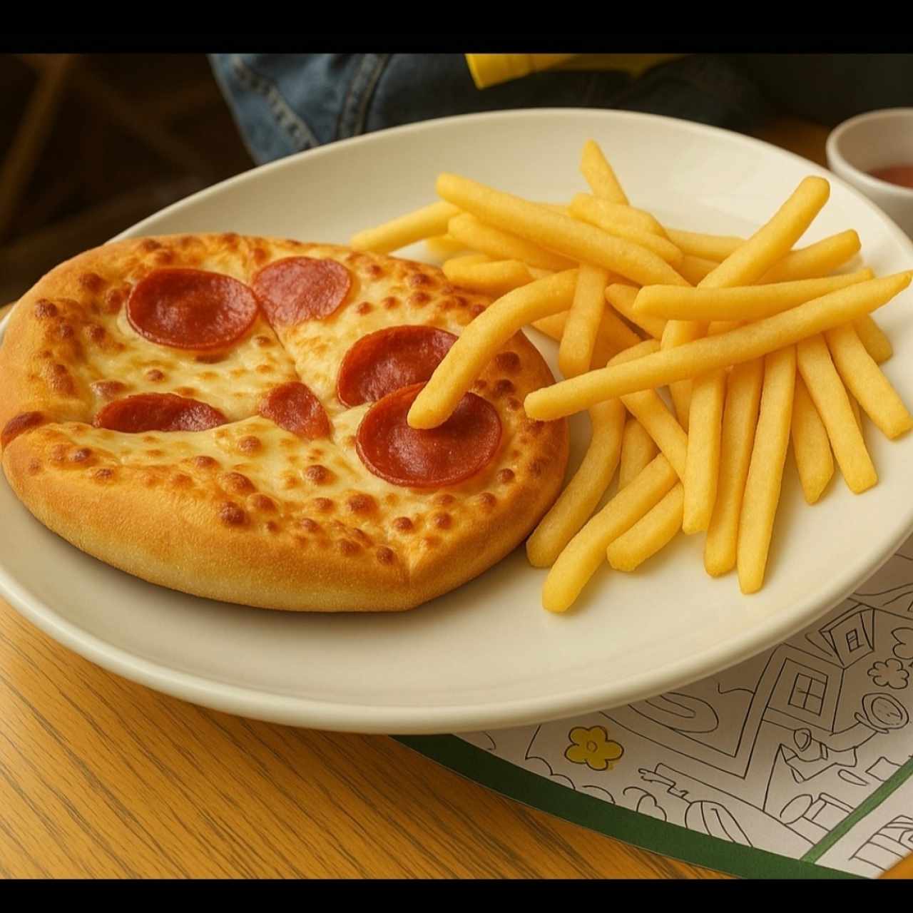 Pizza de Pepperoni (Niños)