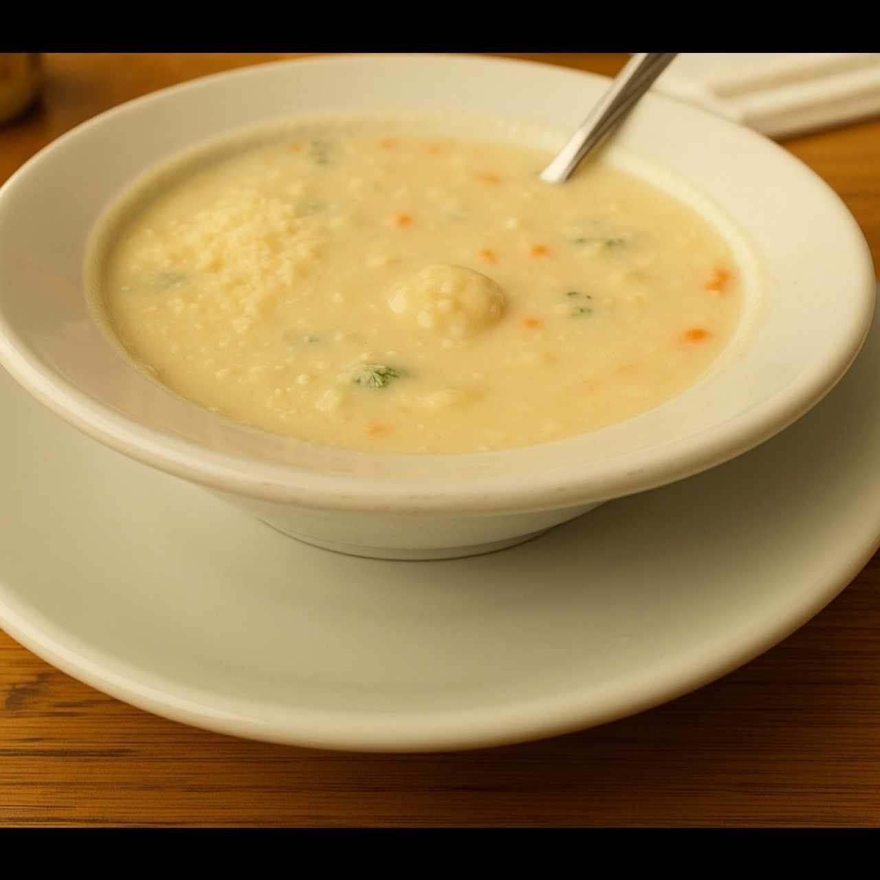 sopa de ñoqui