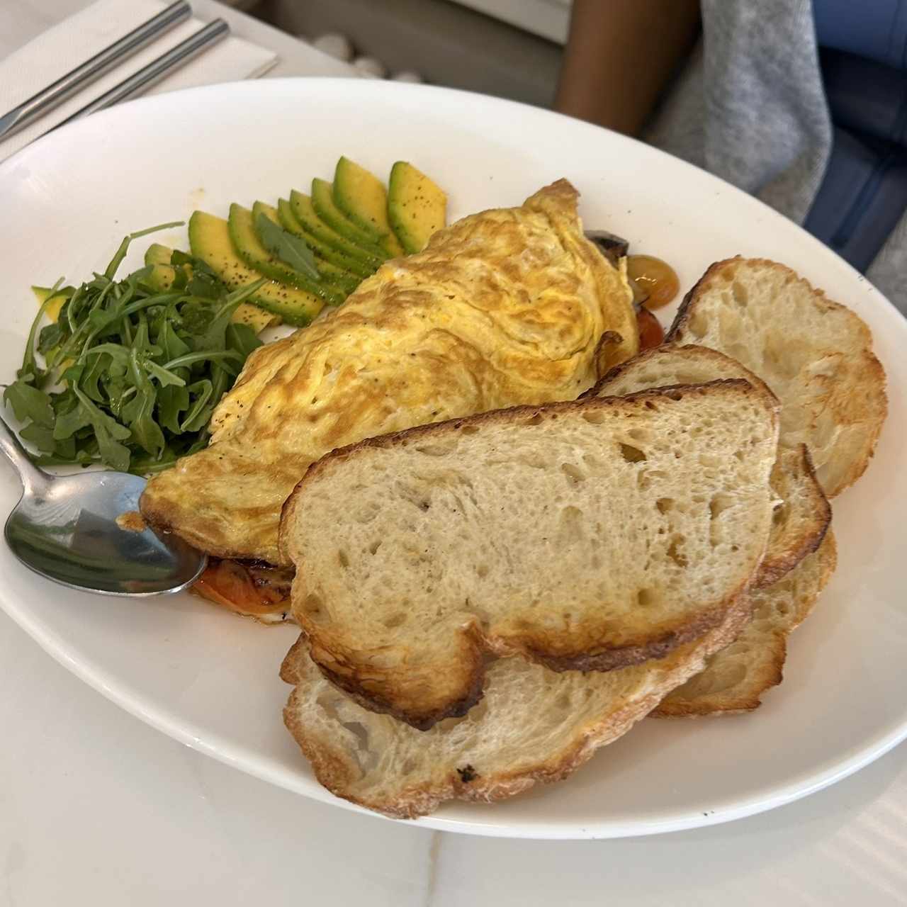 Omelette toast