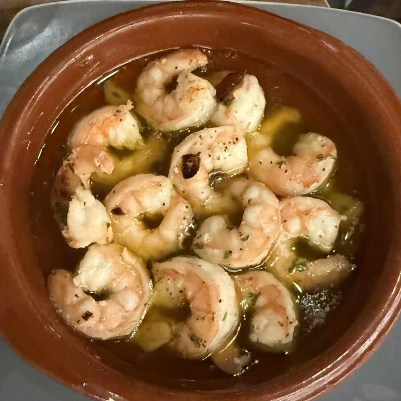 Tapas-Entradas - Gambas al Ajillo