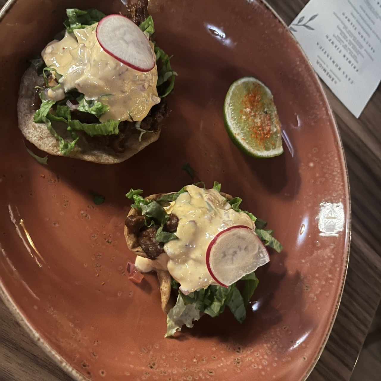 Tacos de Rib eye