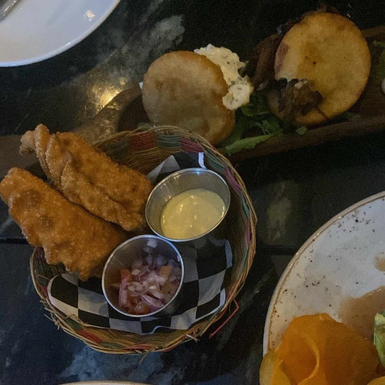 Duo de Empanadas y duo de arepas