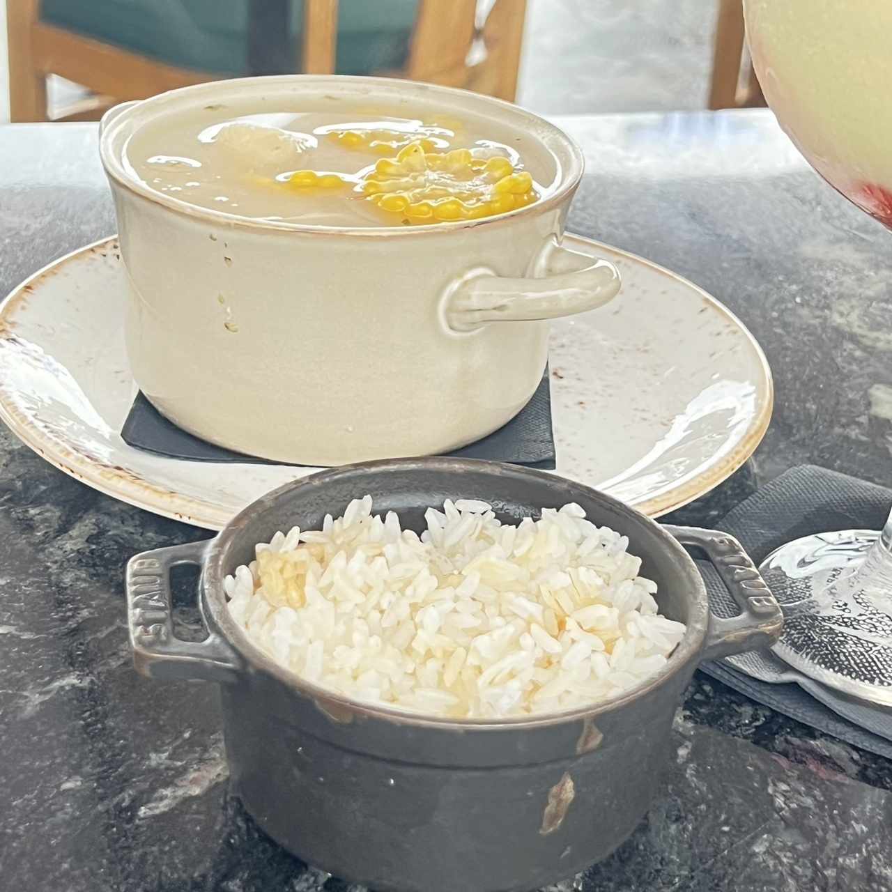 Sancocho con arroz