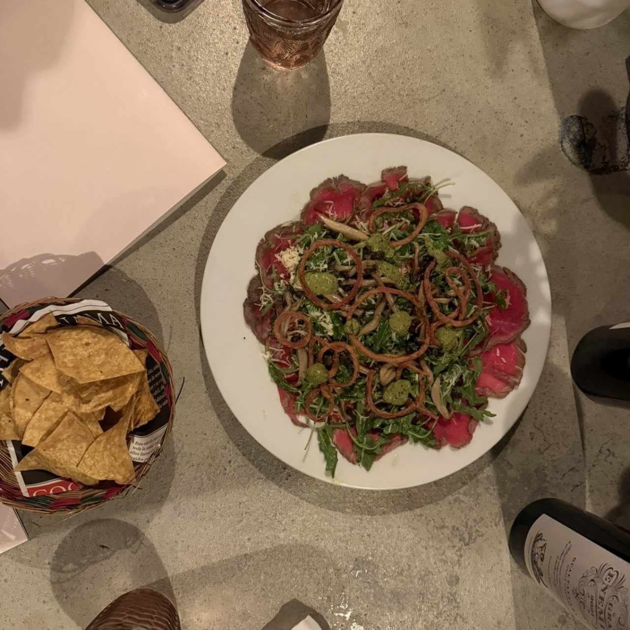 Emboscada Inicial - Tenderloin Smoked Carpaccio