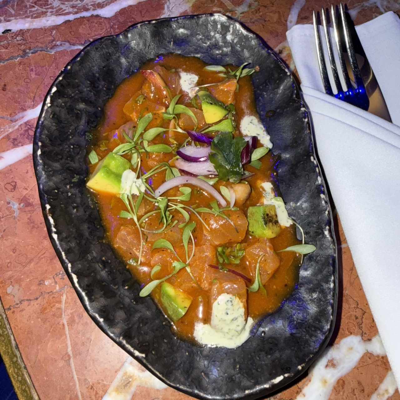 CEVICHE DE PESCADO BLANCO
