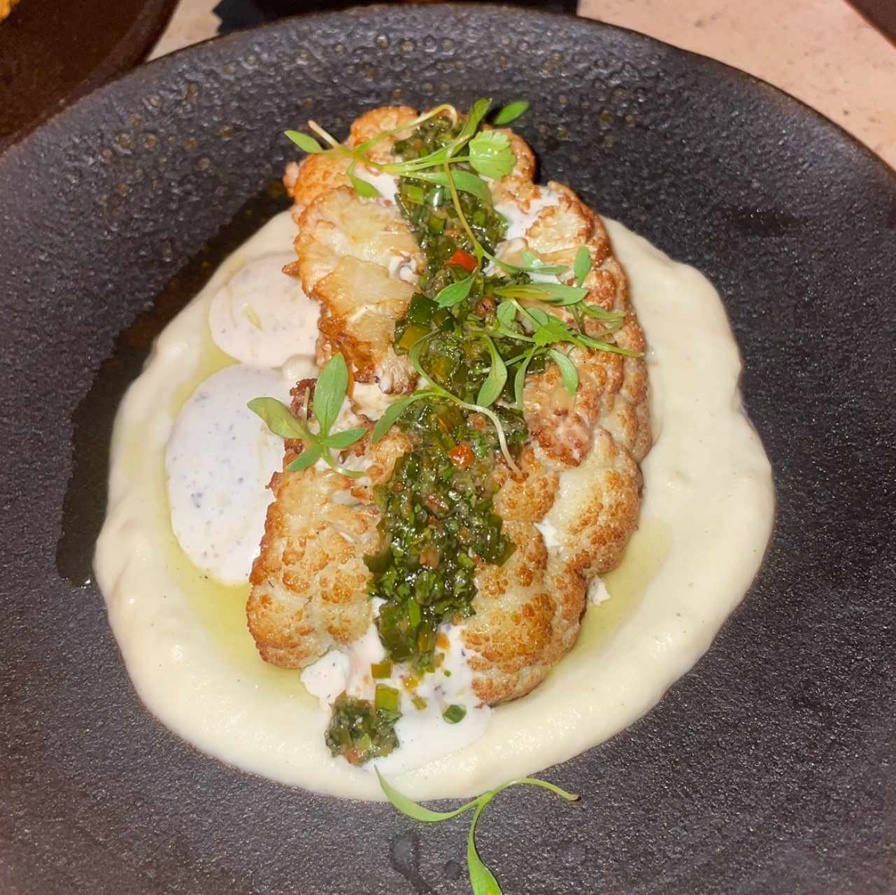 Coliflor steak