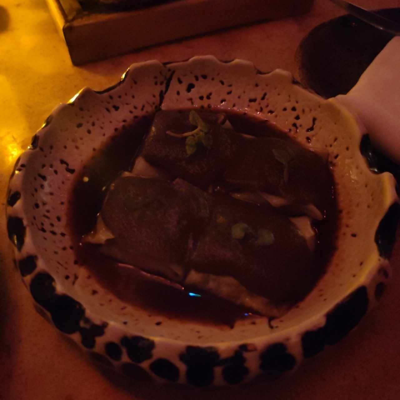 RAVIOLIS DE HONGOS AHUMADOS