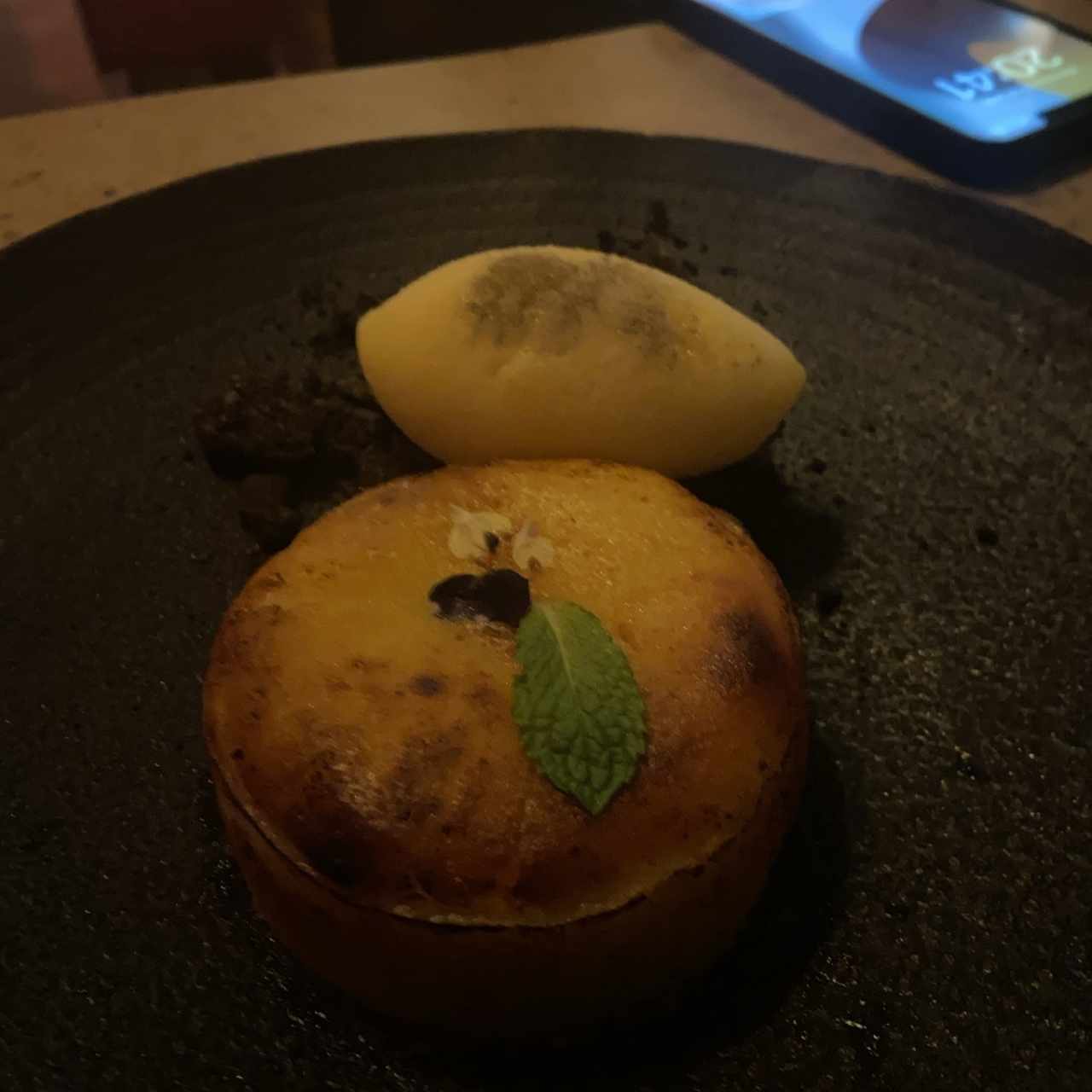 COULANT DE CHOCOLATE BLANCO Y MANGO