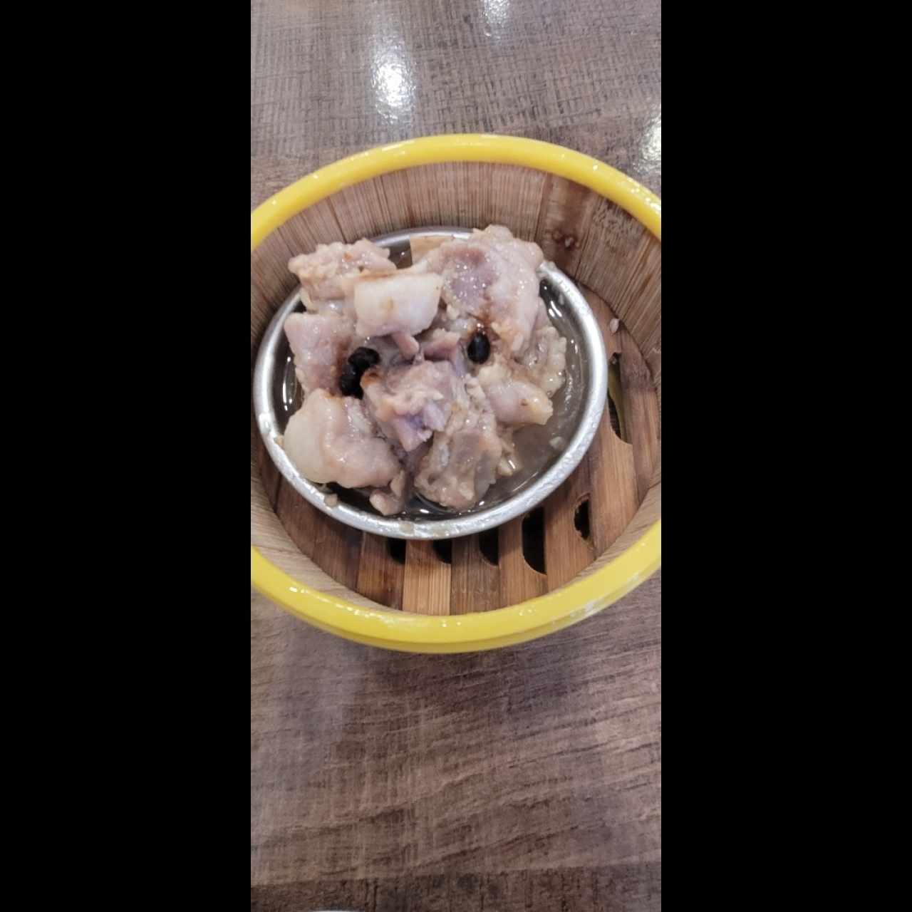 costilla cerdo vapor 