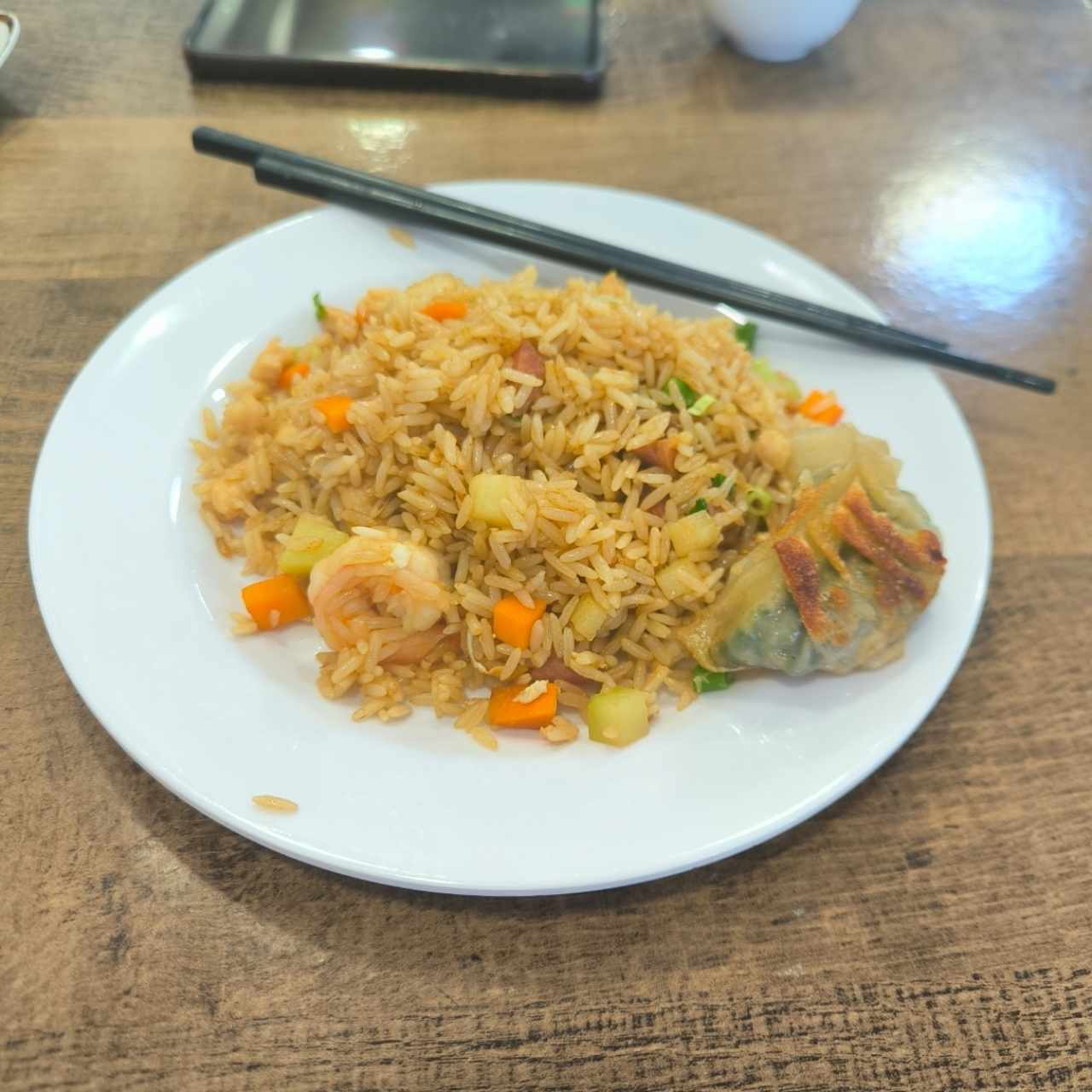 Arroz frito combinación