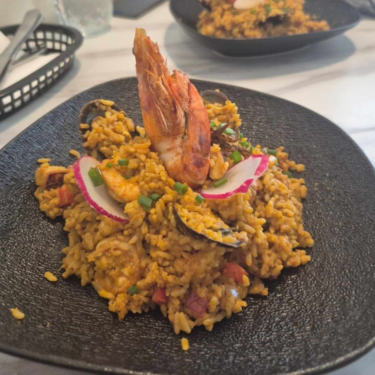 Principales - Arroz con Mariscos // menú lunch