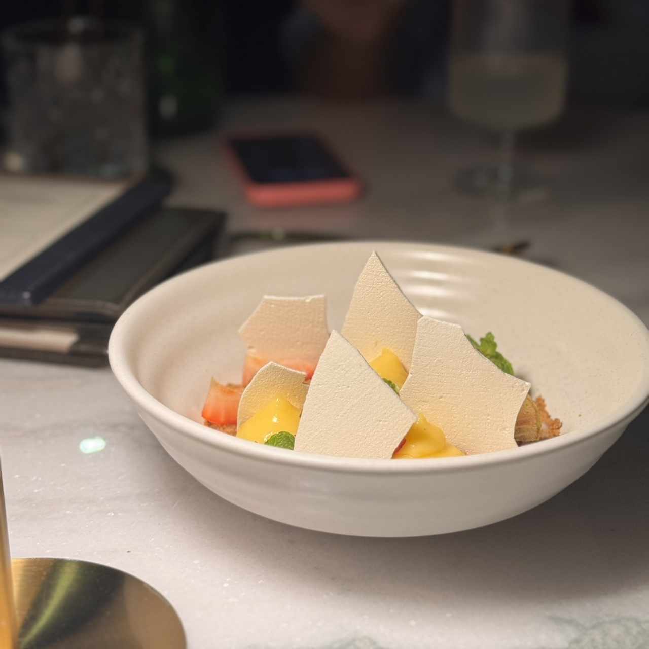 POSTRES - MERENGUE DE LYCHEES