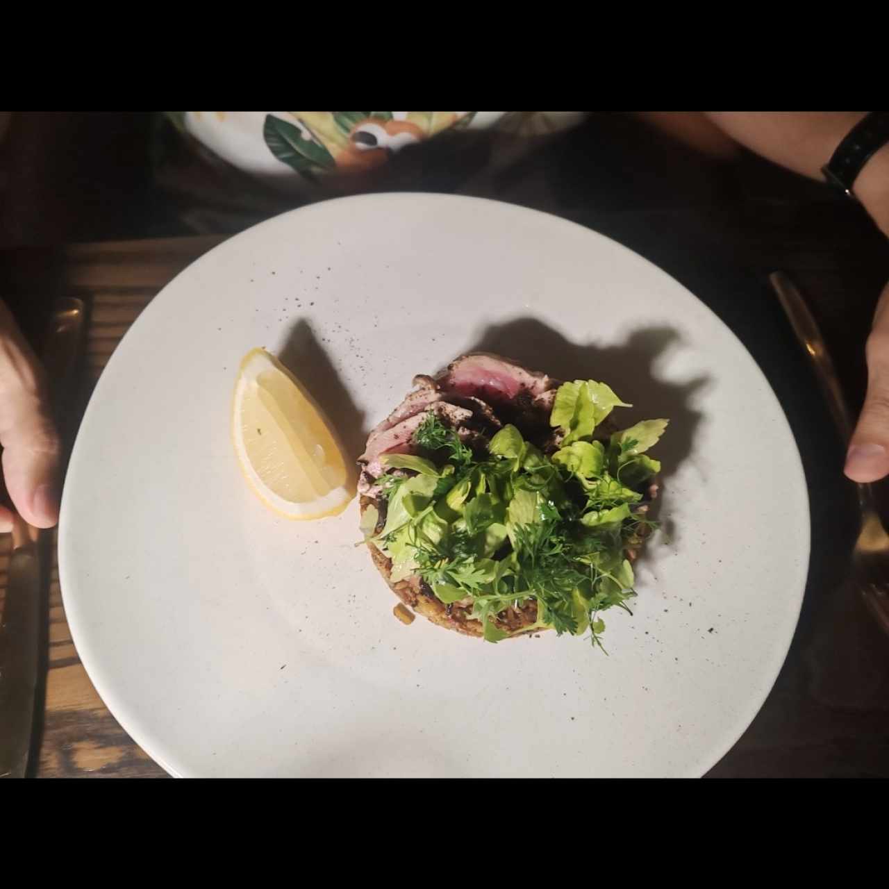 Atún a la brasa