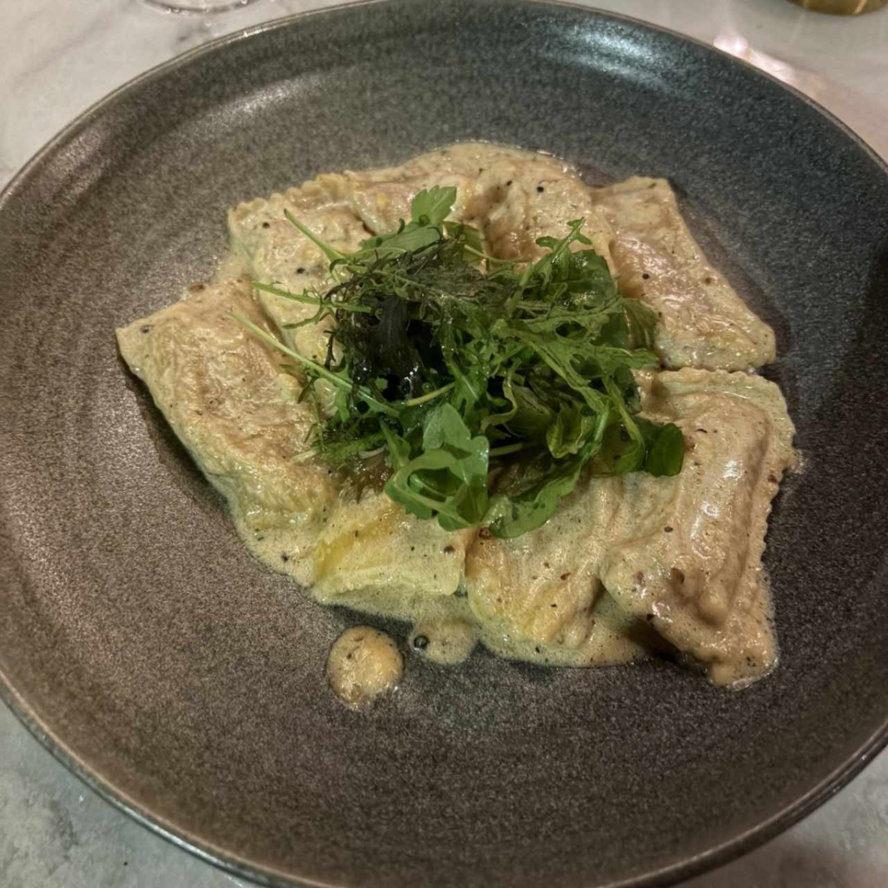 Agnolotti de queso 