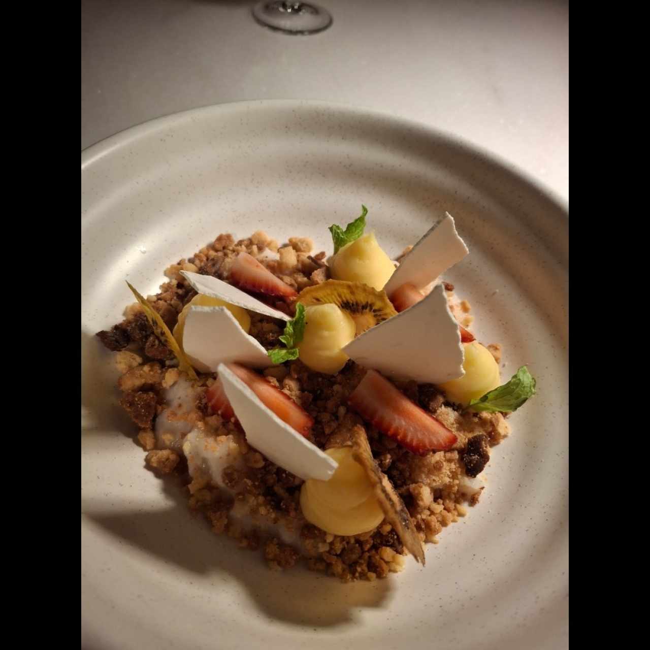 POSTRES - MERENGUE DE LYCHEES