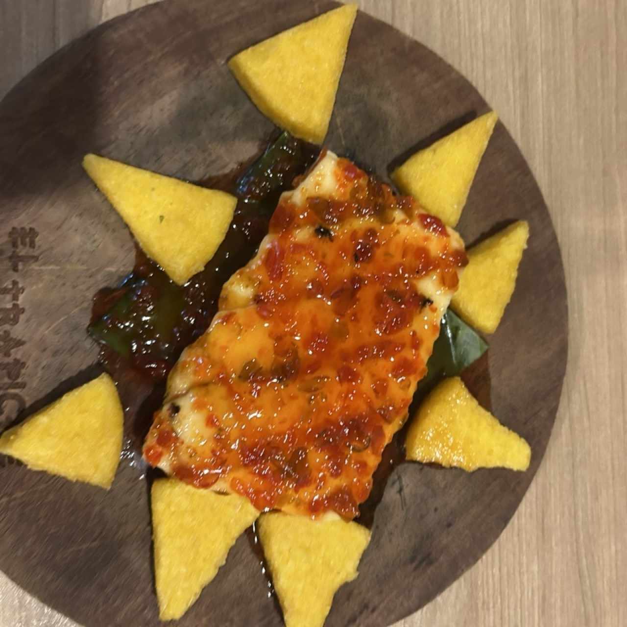 Queso con mermelada de pimenton 