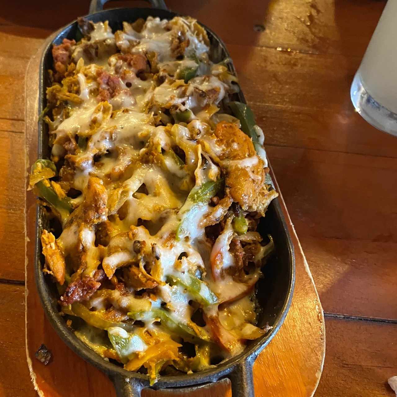 Las morras (taco de la casa)